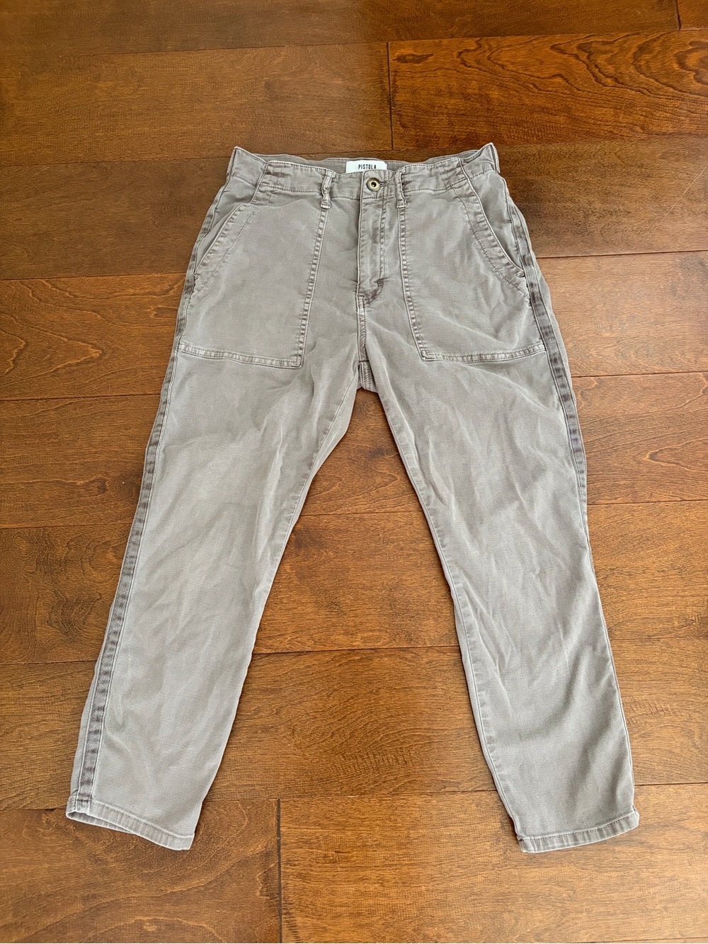 pistola Gray Brown Straight leg Pants